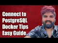 How to Connect to PostgreSQL Container from Another Docker Container