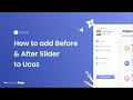 How to add a Before After Slider to Ucoz