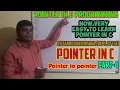 POINTER IN C PROGRAMMING POINTER PART-4 POINTER TO POINTER RAJ CLASSES POINTER IN C POINTER