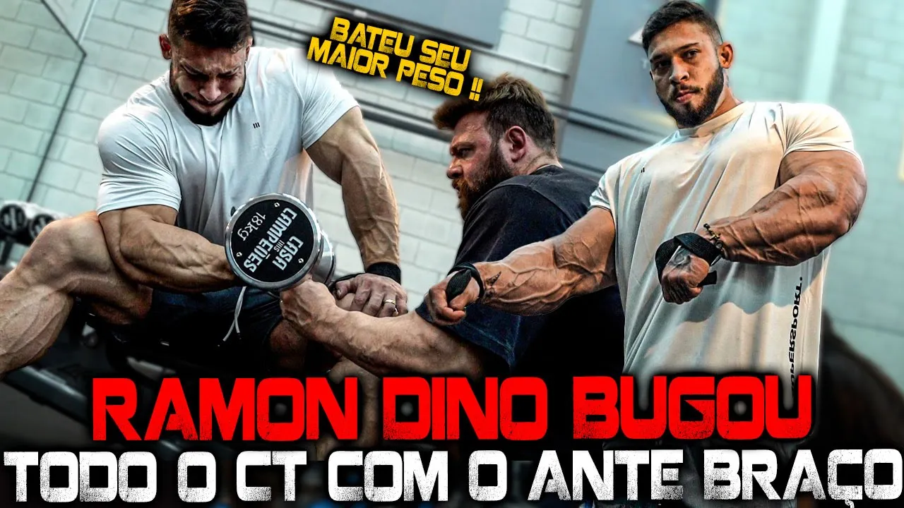 RAMON DINO BATEU O SEU MAIOR PESO - FIM DE OFF SEASON !!!