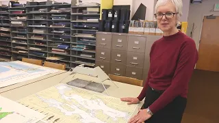 Tour the Howe Library Map Room at UVM Libraries