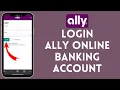 How to Sign in to Ally Bank Online Banking 2024 Ally Bank Login