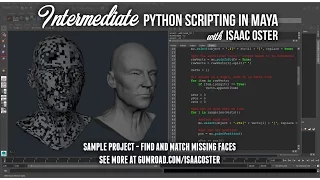 Intermediate Python in Maya Sample Tutorial - Ch 05