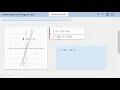 Creating a Tangent Line to Given Function - Visualizing and Connecting with Property Icon