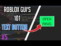 Roblox GUI 101 TextButton