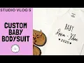 Studio VLOG 5 Custom Baby Bodysuit Etsy Shop