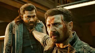 كان مسافر ودخل قرية بالصدفه يدور علي اكل شاف عصابة بتعذب الناس وتقتلهم فقرر ينتقم ملخص فيلمjaat 2025 