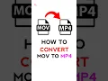 Download Lagu How to Convert mov to Mp4