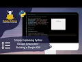 Simply Explaining Python Escape Characters - Building a Simple GUI