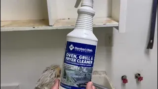 Cleaning product review Sam s Club Member s Mark Oven Grill and Fryer Cleaner