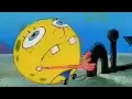 Spongebob damaged his fake muscles and caused him inflation