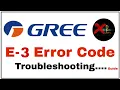 E3 Error Code Air Conditioner - Gree Air Conditioner Troubleshooting Guides