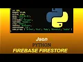 How to upload a JSON file to Firebase Firestore using Python 2021