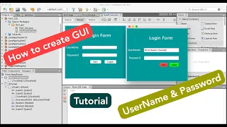 Java GUI UserName Password
