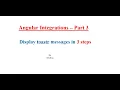 toastr messages in Angular6 7 8