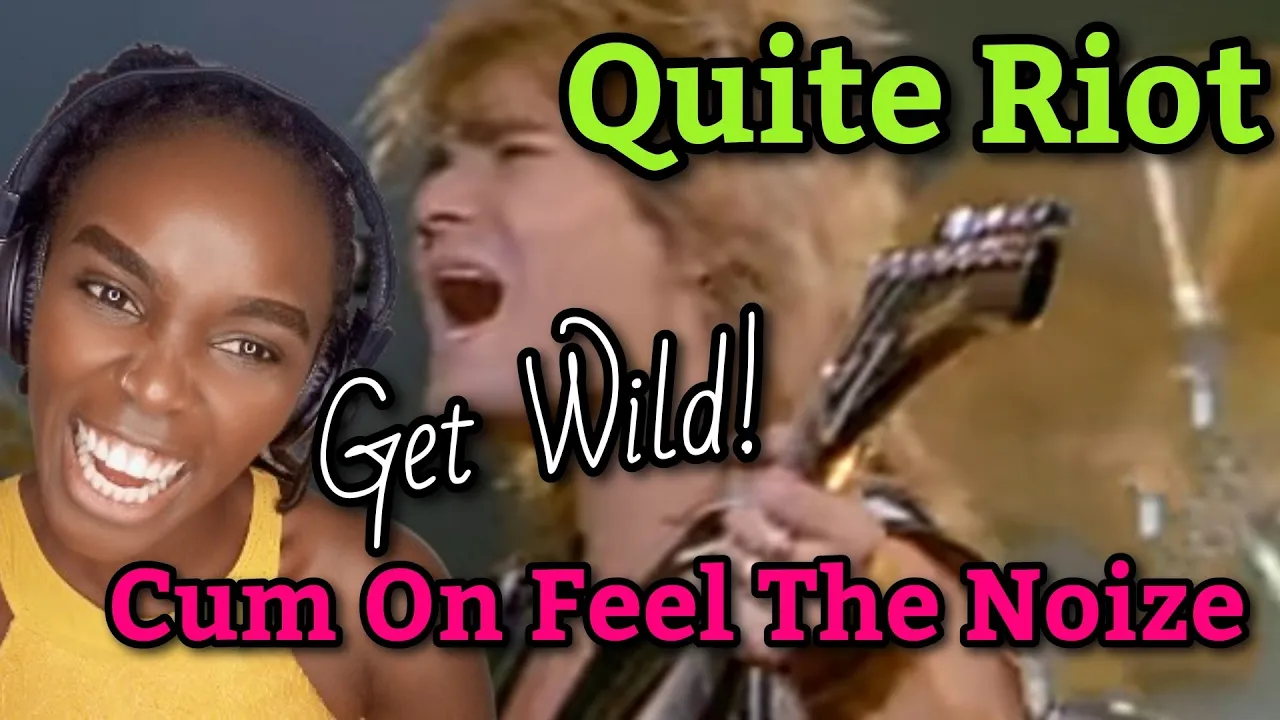 Quiet Riot - Cum On Feel The Noize (Official Video) | REACTION