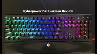 K2 Skorpion Cyberpower RGB Gaming Keyboard Details