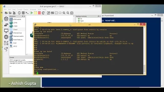 Python for Network automation with GNS3 Part-10 - Created Loopback and Vlan with Python Script
