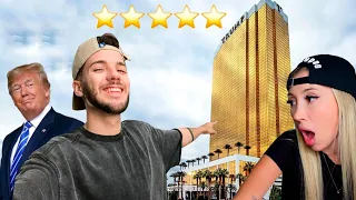 VISITANDO EL HOTEL DE ORO DE TRUMP EN LAS VEGAS ⭐️⭐️⭐️⭐️⭐️!! **Visitando El Hotel Trump**