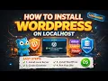 How to Install WordPress on Localhost - Better Than XAMPP Free Custom Domain 2026