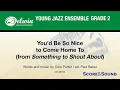 You'd Be So Nice to Come Home To, arr. Paul Baker – Score & Sound