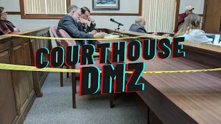 Boots Explains the Commissioners Board Room DMZ