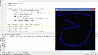 0308 More Mouse Event Examples in OpenCV Python