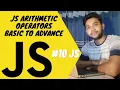 JavaScript Arithmetic Operators 8 basic arithmetic operators -