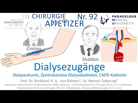 Download MP3 Dialysezugänge (Cimino, Gracz, Shaldon, Demers, Permcath, CAPD) CHIRURGIE APPetizer Nr. 92