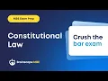 Constitutional Law - Bar Exam Prep Show