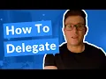 HOW TO DELEGATE WITHOUT LOSING CONTROL AND YOUR MIND