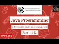 Java Programming II Part 11 Part 12 - MOOC FI Exercises
