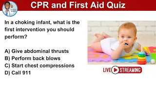 CPR AED and First Aid Practice Test with Nurse Eunice