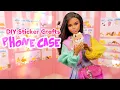 Sticker Crafts How To Make Mini Phone Cases Accessories For Dolls With Stickers