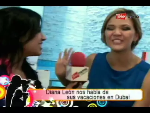 Diana León nos habla de sus vacaciones en Dubai