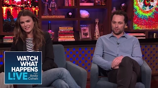 Matthew Rhys Drunkenly Asked For Keri Russell s Number WWHL