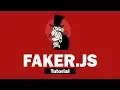 Faker js Tutorial - Generate Random Name with Javascript