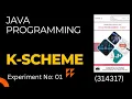 JAVA PROGRAMMING msbte PRACTICAL NO 01 manual msbte java manual answers