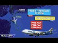 Hydraulic system failure on approach to JFK Atlas Air Boeing 747 declares PAN-PAN Real ATC