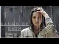 💤Rain sounds for sleeping💤heavy rain in windy weather🎈