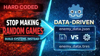 Beginner Game Dev Stop Hardcoding Everything Use Data-Driven Design Instead