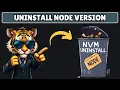 How to Uninstall Node Version using NVM