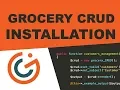 Create a Codeigniter CRUD with Grocery CRUD Installation