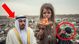 فتاة فقيرة تبحث في القمامة لكن قلادتها تكشف سر ا ينسف عالم المليونير 