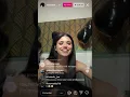 Nessa Barrett live instagram