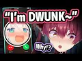 Dwunk Fubuki Suddenly Calls Marine On-Stream And Caught Her Off-Guard【Hololive】