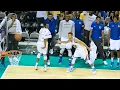 Steph Curry look-away shots but they get increasingly colder