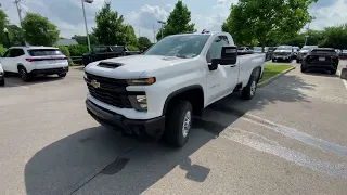 2025 Chevy Silverado 2500 WT Reg Cab Gas POV Test Drive Review
