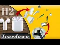 i12 Airpods teardown what is inside apple clone wireless headphones