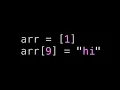 Writing a compiler Array subscript assignment